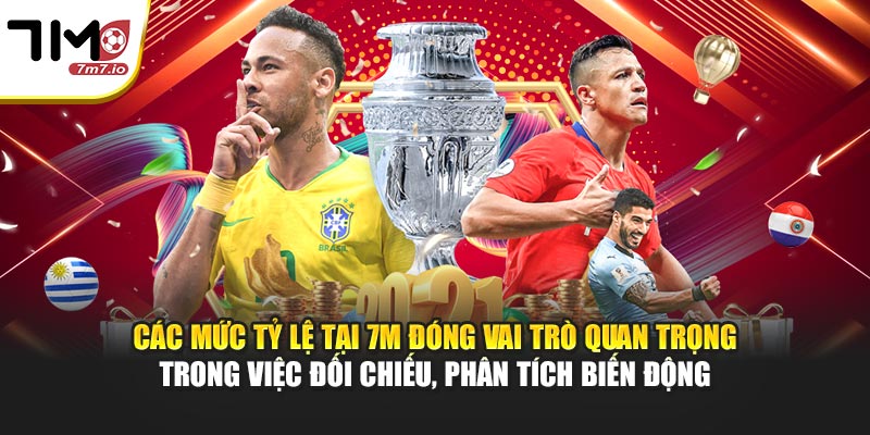 Các mức tỷ lệ tại 7M đóng vai trò quan trọng trong việc đối chiếu, phân tích biến động