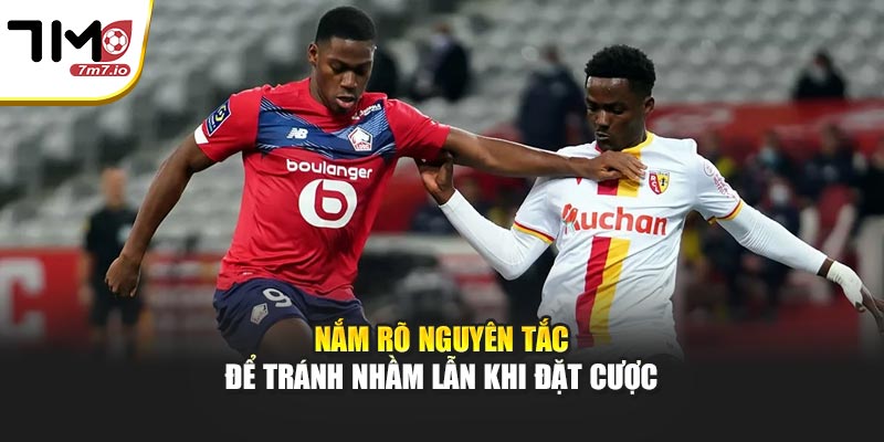 Nắm rõ nguyên tắc để tránh nhầm lẫn khi đặt cược