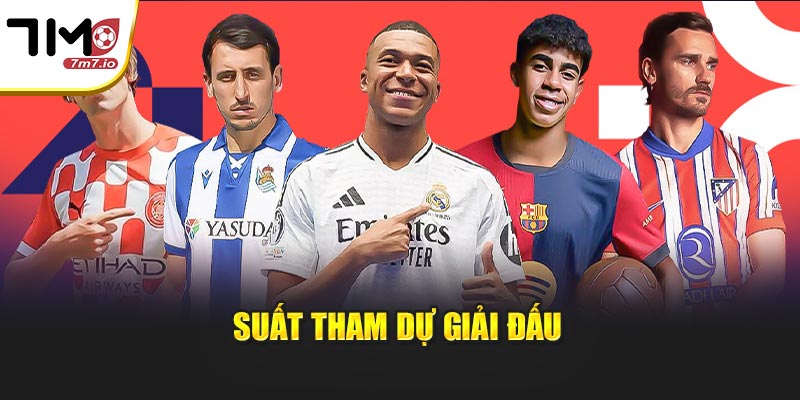 Suất tham dự giải đấu