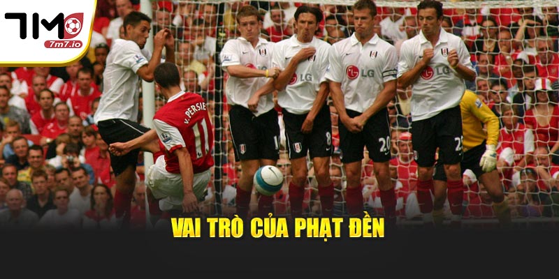 Vai trò của phạt đền